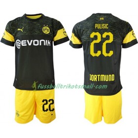 Fußballtrikots Borussia Dortmund Pulisic 22 Kinder 2018-2019 Kurzarm Auswärts-trikot kaufen
